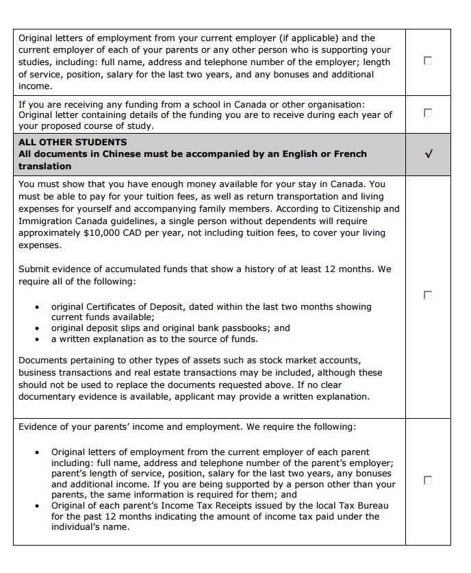 Essay writing for canada student visa