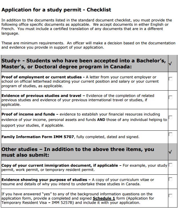 UK Study Permit Requirements