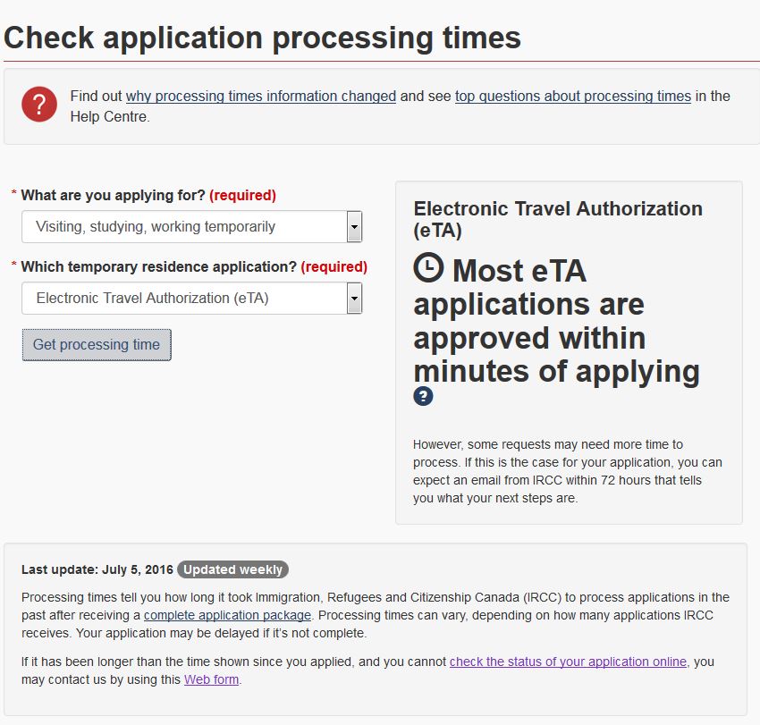 check your eta with passport number