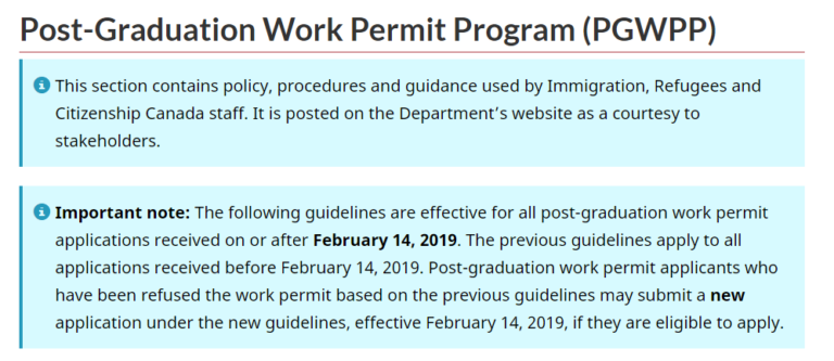 PGWP Archives - Welcome To Vancouver's Immigration Blog