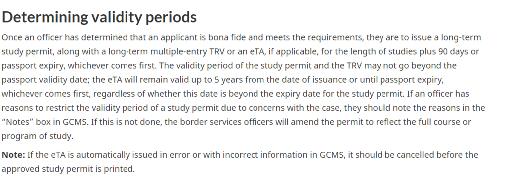 Validity Periods - Welcome To Vancouver's Immigration Blog